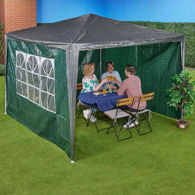 Pavillon-Seitenwände Set – Wetterfest, Reißfest