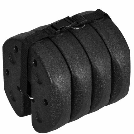 Gazebo Weight Set, 4x 3kg Cement-Filled Anchors