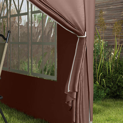 Pavillon 3x3m, UV-Schutz, Wasserabweisend, Stabil