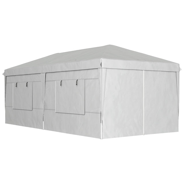 Pop-Up Pavillon 3x6m, wasserabweisend, UV50+-Schutz