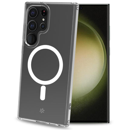 Gelskinmag Magnetische TPU-Hülle Galaxy S23 Ultra 5G / Enterprise Ed Transparent