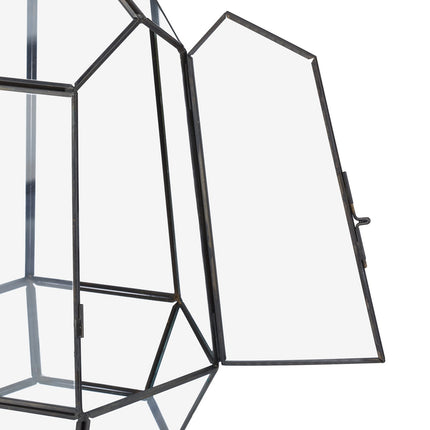 Geometric Glass Terrarium for Succulents & Air Plants