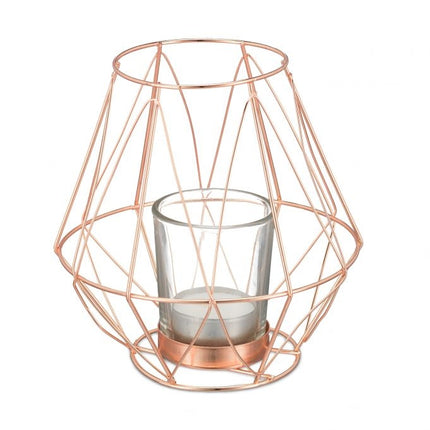 Geometric tealight holder