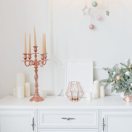 Geometric tealight holder