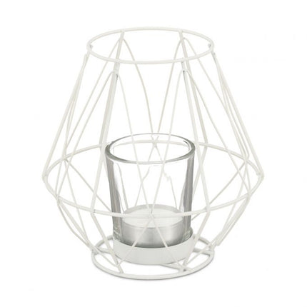 Geometric tealight holder