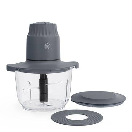 Glas-Schüssel-Zerkleinerer, 2L Fassungsvermögen, 500W Leistung