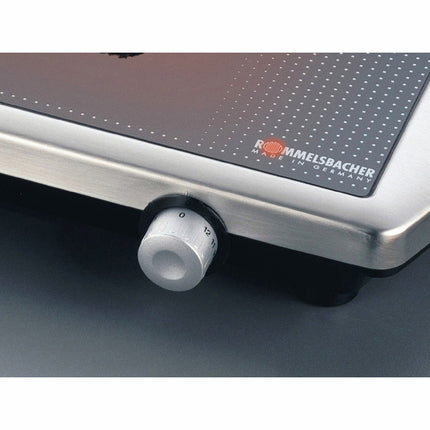 Glass Ceramic Grill, 2000W, Stainless Steel, 36x27 cm
