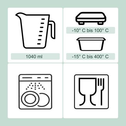 Glass Food Storage Containers with Airtight Lids