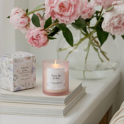 Glass Scented Candles – Natural Wax, 40-Hour Burn