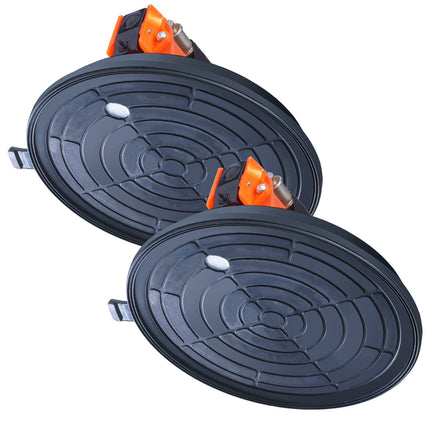 Glass Suction Cup Lifter 8 in, 2-Pack, 279 kg