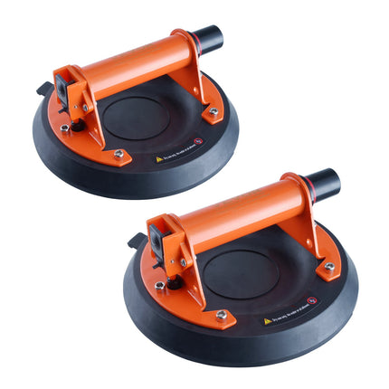 Glass Suction Cup Lifter 8 in, 2-Pack, 279 kg