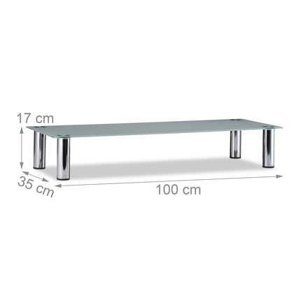 TV-Ständer aus Glas
