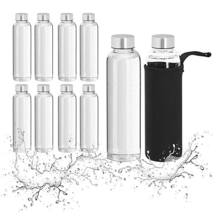 Glass beverage bottle - 10 pcs