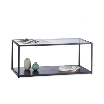 Table basse en verre