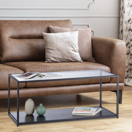 Table basse en verre