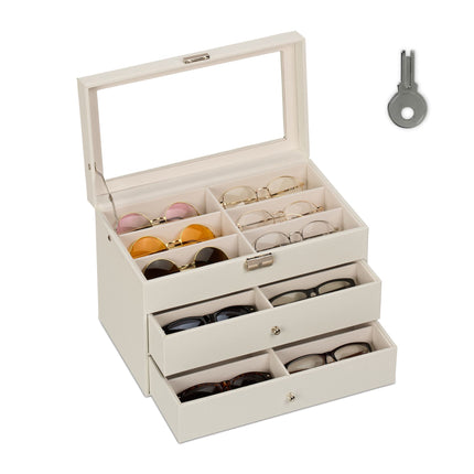 Glasses case for 18 glasses