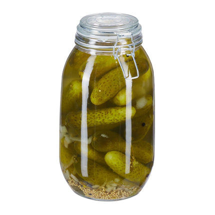 Bocal en verre de 3 litres