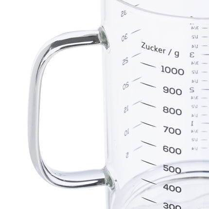 Glasmessbecher 2er Set