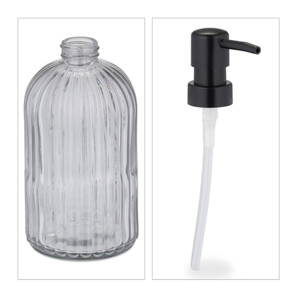 Glas-Seifenbehälter 3er-Set