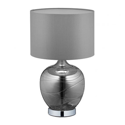 Glass table lamp