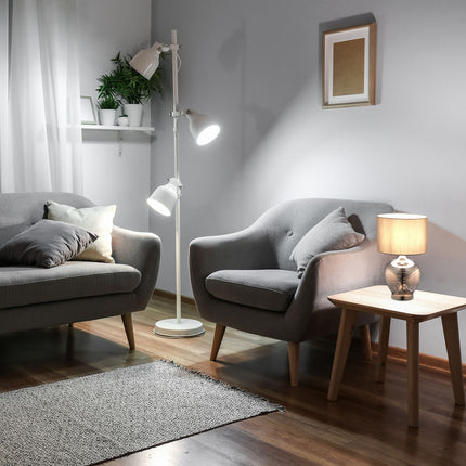 Glass table lamp