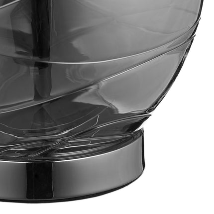 Glass table lamp