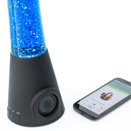 Glitter Lamp with Speaker and microphone Flow Lamp InnovaGoods