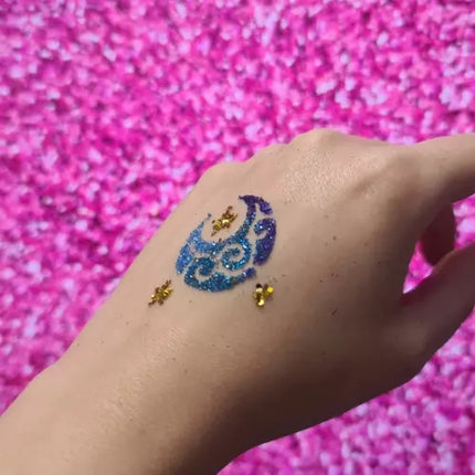 Glitter tattoo kit Kruzzel 20422