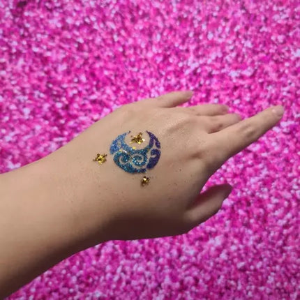 Glitter tattoo kit Kruzzel 20422