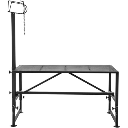 Goat And Sheep Stand, 47x23 In, 21–33 In Adjustable, 500 lb