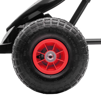 Gokart für Kinder, verstellbarer Sitz, Gummireifen