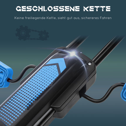 Kinder-Gokart mit verstellbarem Sitz, Gummireifen und Bremse