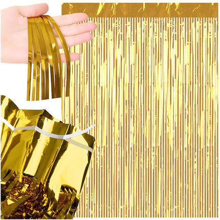 Goldfolien-Selbstklebevorhang, 100x200cm