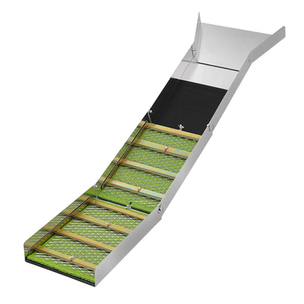 Goldwaschrinne – faltbar, leicht, Aluminium