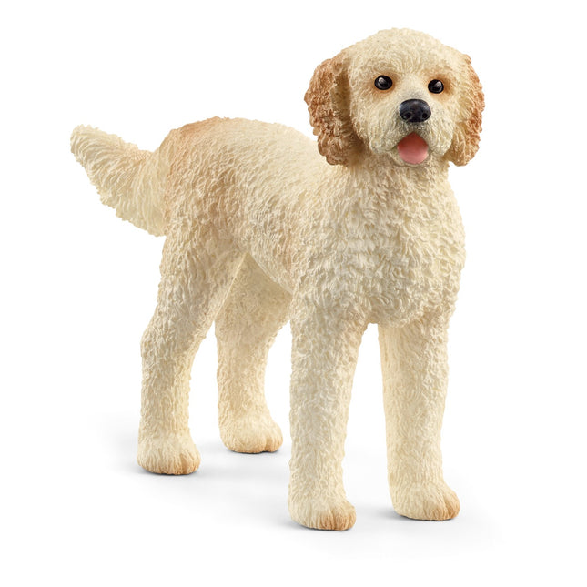 Figurka goldendoodle pro děti, kolekce Farm World