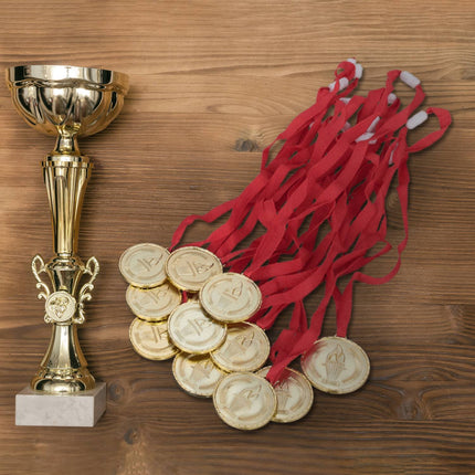 Gold medal for children - set of 12