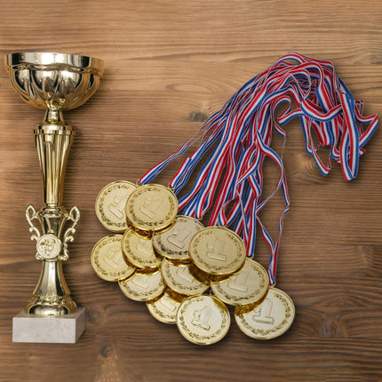 Goldmedaille für Kinder - 12er Set