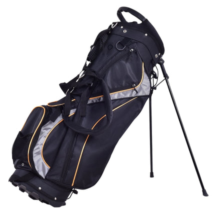 Golfový bag 9 palců, nylon, černá, lehký, cestovní