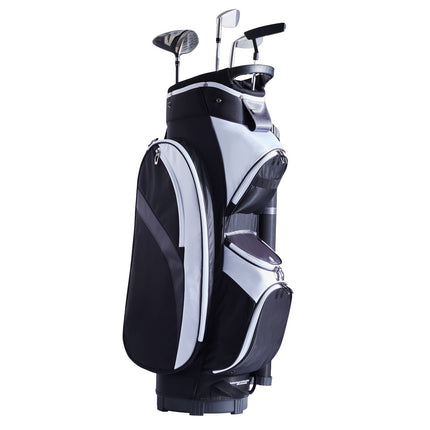 Golf Cart Bag, 14-Way Divider, 7 Pockets, Waterproof