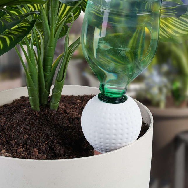 Golfball mit Tonkegel, 4er Set