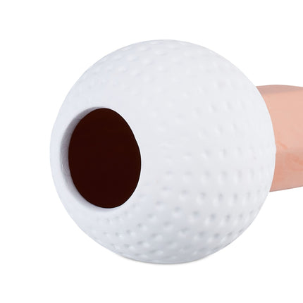 Golfball mit Tonkegel, 4er Set
