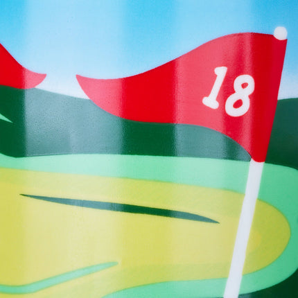 Golf mug with club