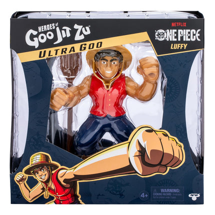 Goo Jit Zu Ultra Goo Figur – Luffy, dehnbar, Sammelfigur