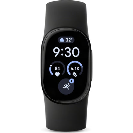 Google Fitbit Edge Fitness Tracker with GPS and ECG, Obsidian/Matte Black