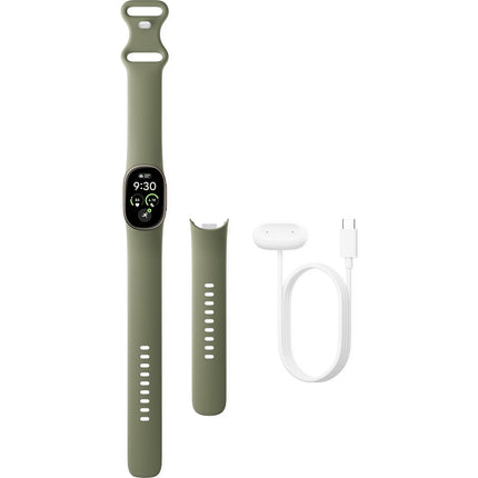 Google Fitbit Edge Fitness Tracker with GPS and ECG, Olive/Satin Pyrite