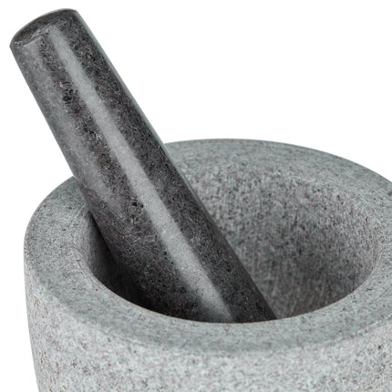 Granitmörtel mit Schlag