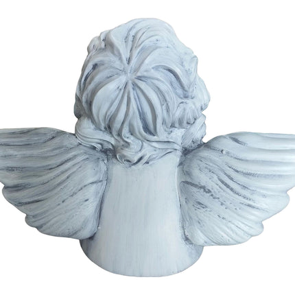 Grabengel Statue, 31 cm, Polyresin, wetterfest