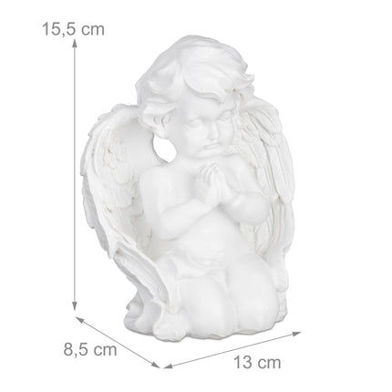 Grave angel praying
