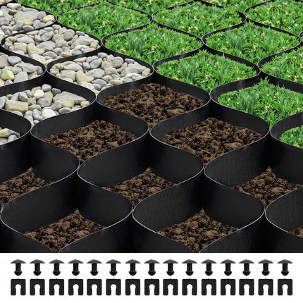 Gravel Grid 2-Inch HDPE, 26.87 x 3.94 Ft Roll