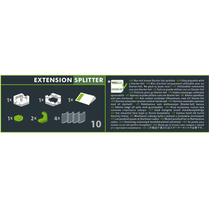 GraviTrax PRO Erweiterungssplitter World-Paket.